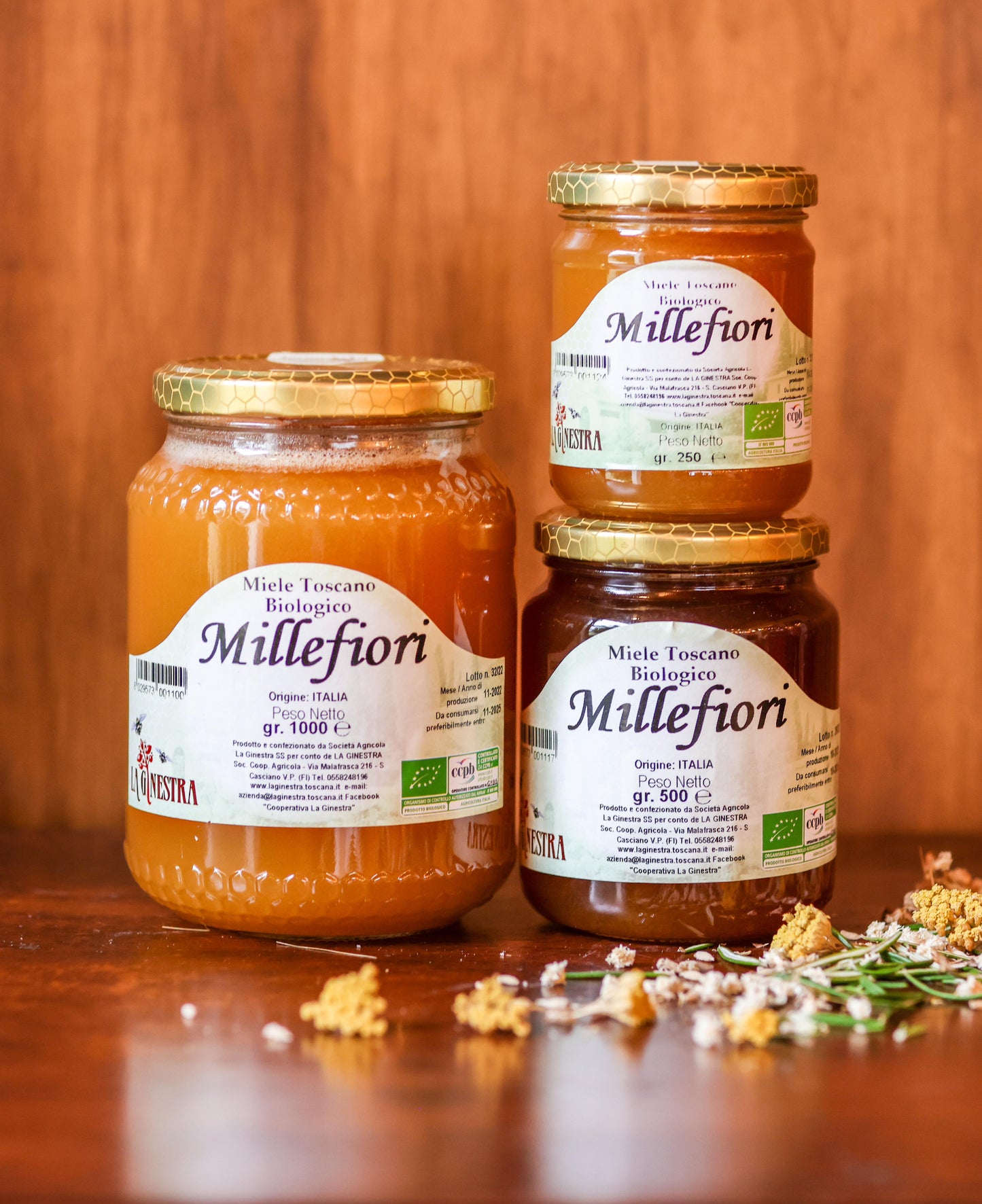 Multi-flower honey