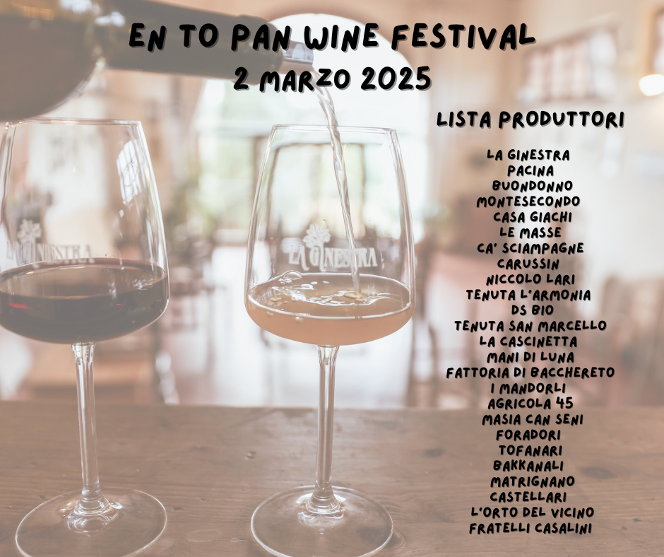 🍷En to Pan Wine Festival- Biglietto d'Ingresso
