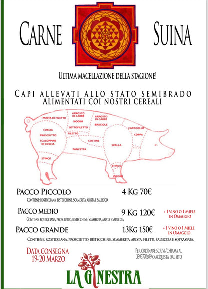 Carne di maiale fresca